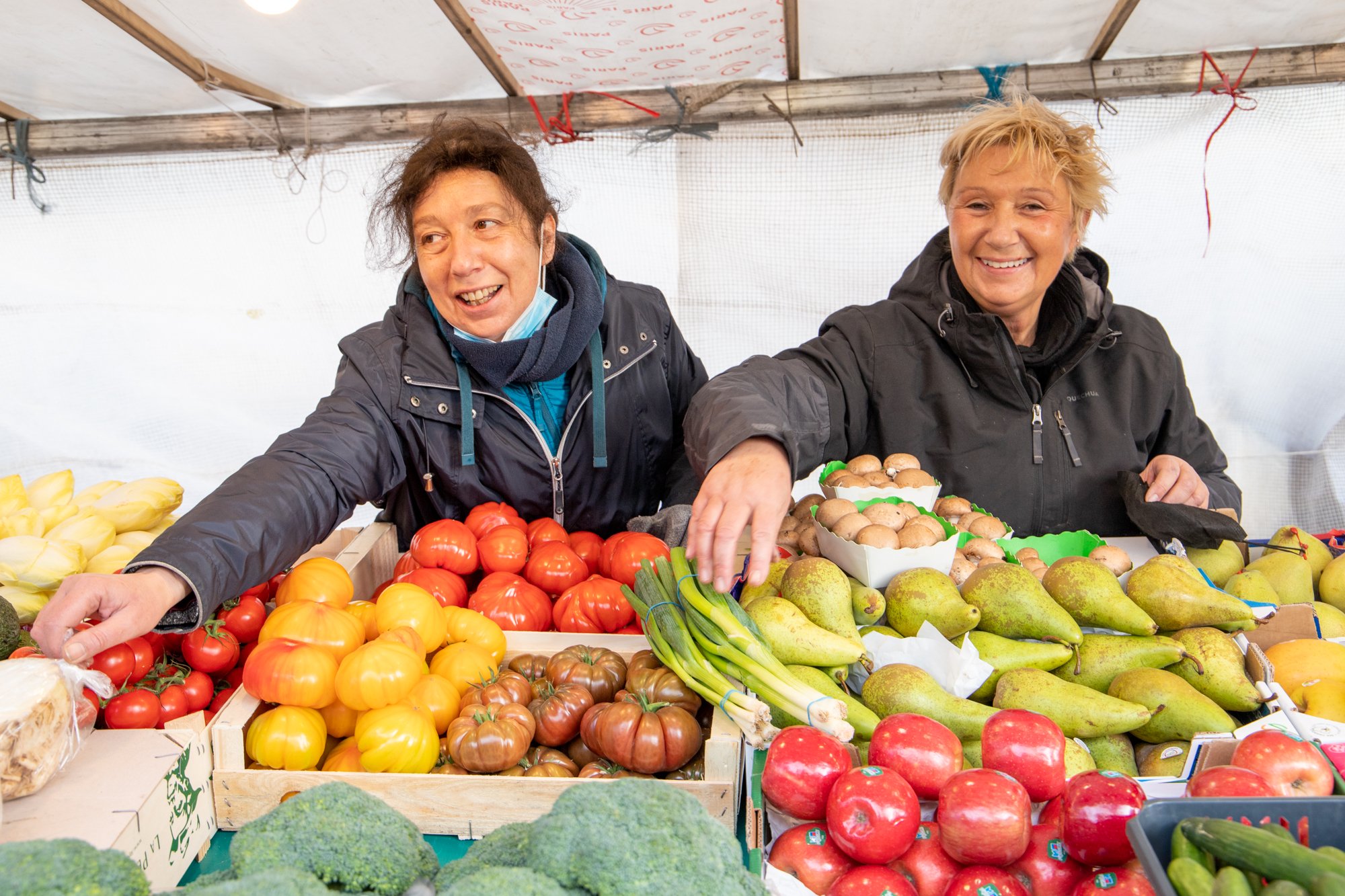 Primeurs sur le marché